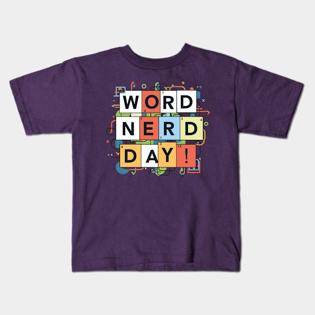 Word Nerd Day – January Kids T-Shirt by irfankokabi